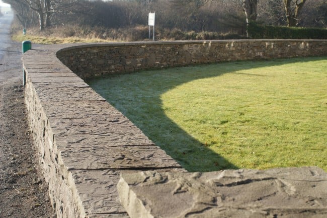 Liscannor Stone Wall Capping